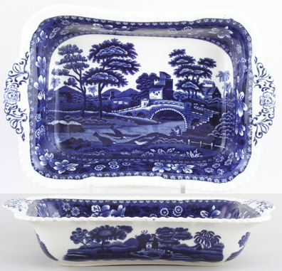 Dish rectangular c1930s